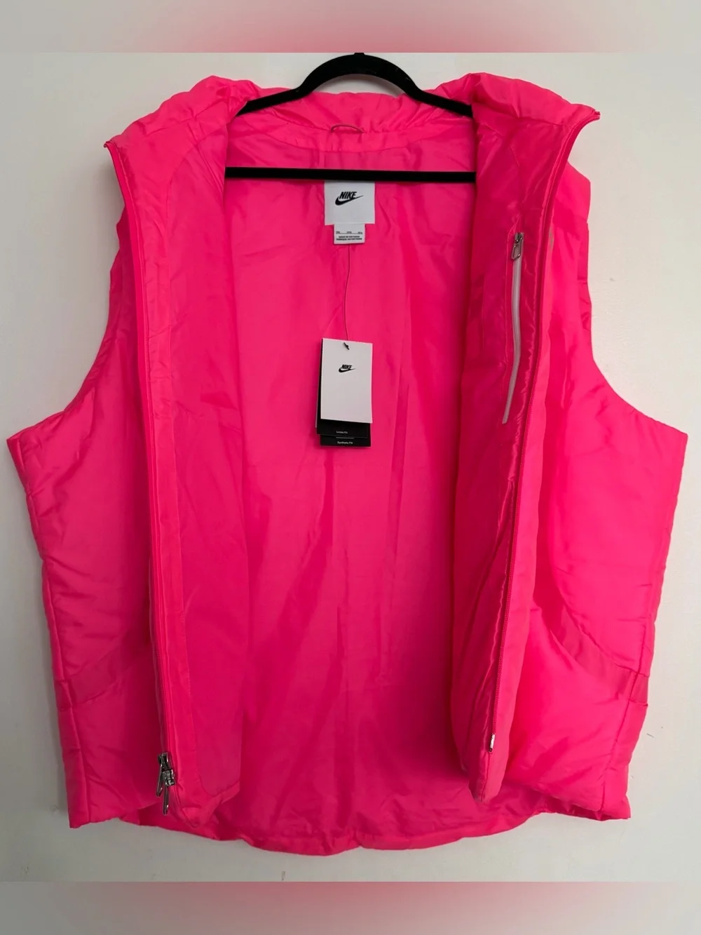 Men’s Nike Project F.R.O.G. Fused Filled Vest Hyper Pink Size 3XL